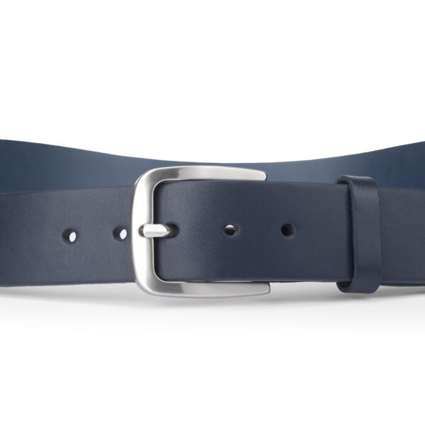 Mobelt - Innovative Leather Belt - Blue