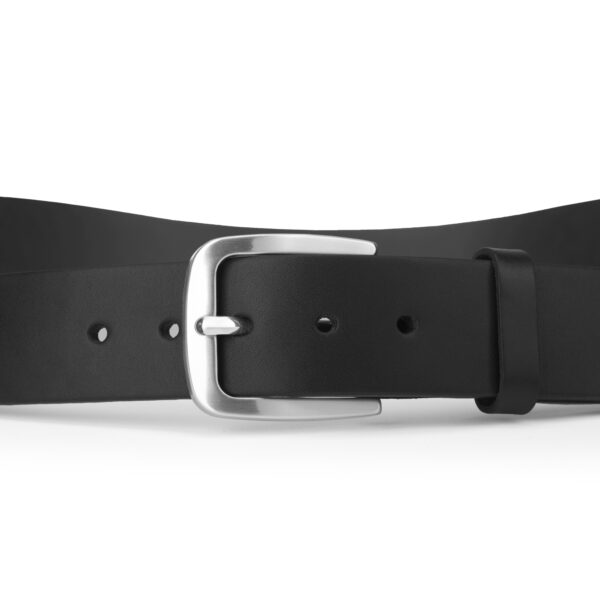 Mobelt - Innovative Leather Belt - Black